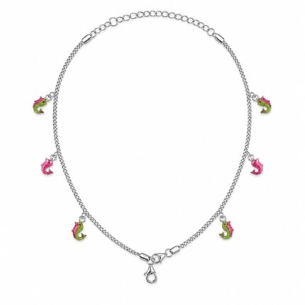 Colorful Seahorse Charm Ladies Payal Anklet