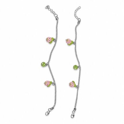 Cute Floral Charm Ladies Payal Anklet