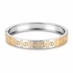 Luxury Dual Tone Studded Ladies Kada
