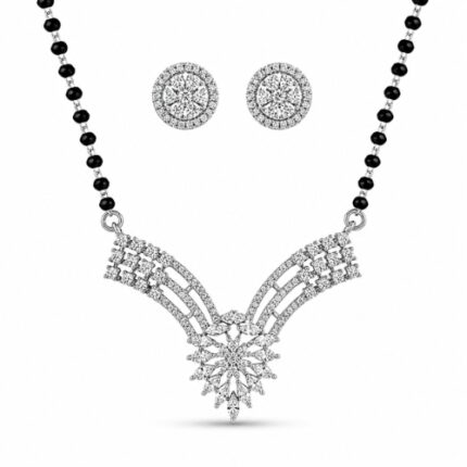 Radiant CZ Designer Mangal Sutra Set