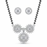 Sunburst Diamond Style Mangal Sutra Set
