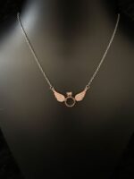 925 Rose Gold Pendant with Chain 3/490 Gram - Image 2
