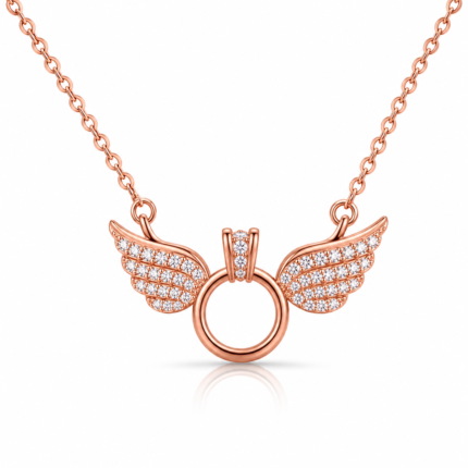 925 Rose Gold Pendant with Chain 3/490 Gram