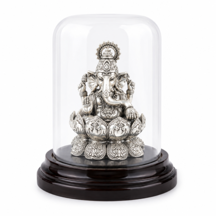 925 Silver Ganeshji Idol 28/400 Gram