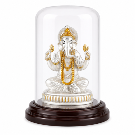 925 Silver Ganeshji Idol 9690 Gram
