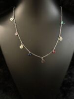 925 Silver Pendant with Chain 3/660 Gram - Image 2