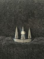 925 Silver Ring Adjustable Size 4/490 Gram - Image 2