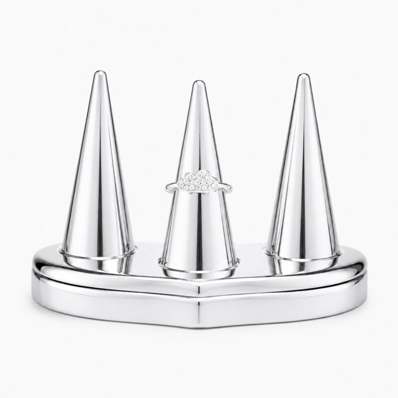 925 Silver Ring Size 09 2/270 Gram