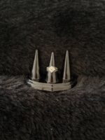925 silver ring  Size - 13  2/790  gram - Image 2