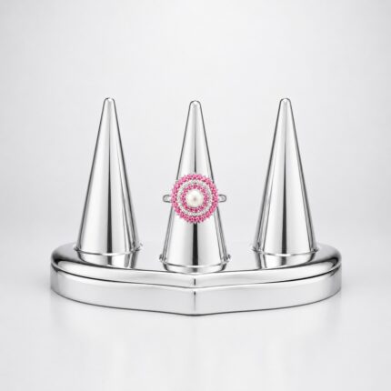 925 Silver Ring Size 09 3/ 570 Gram