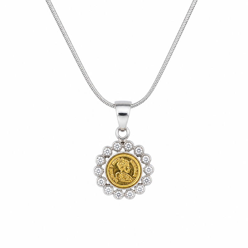 925 pendant with chain 12/900 gram