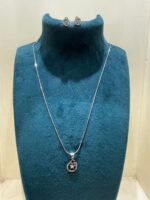 925 pendent set with chain 6/460 - Image 2