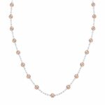925 Silver Vertical Mala Two Tone 12/860 Gram