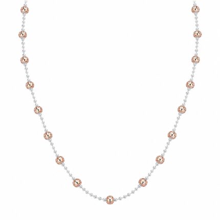 925 Silver Vertical Mala Two Tone 12/860 Gram