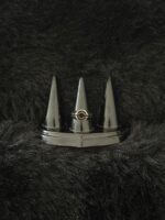 925 Sterling Silver Gents Ring 3/430 Gram - Image 2