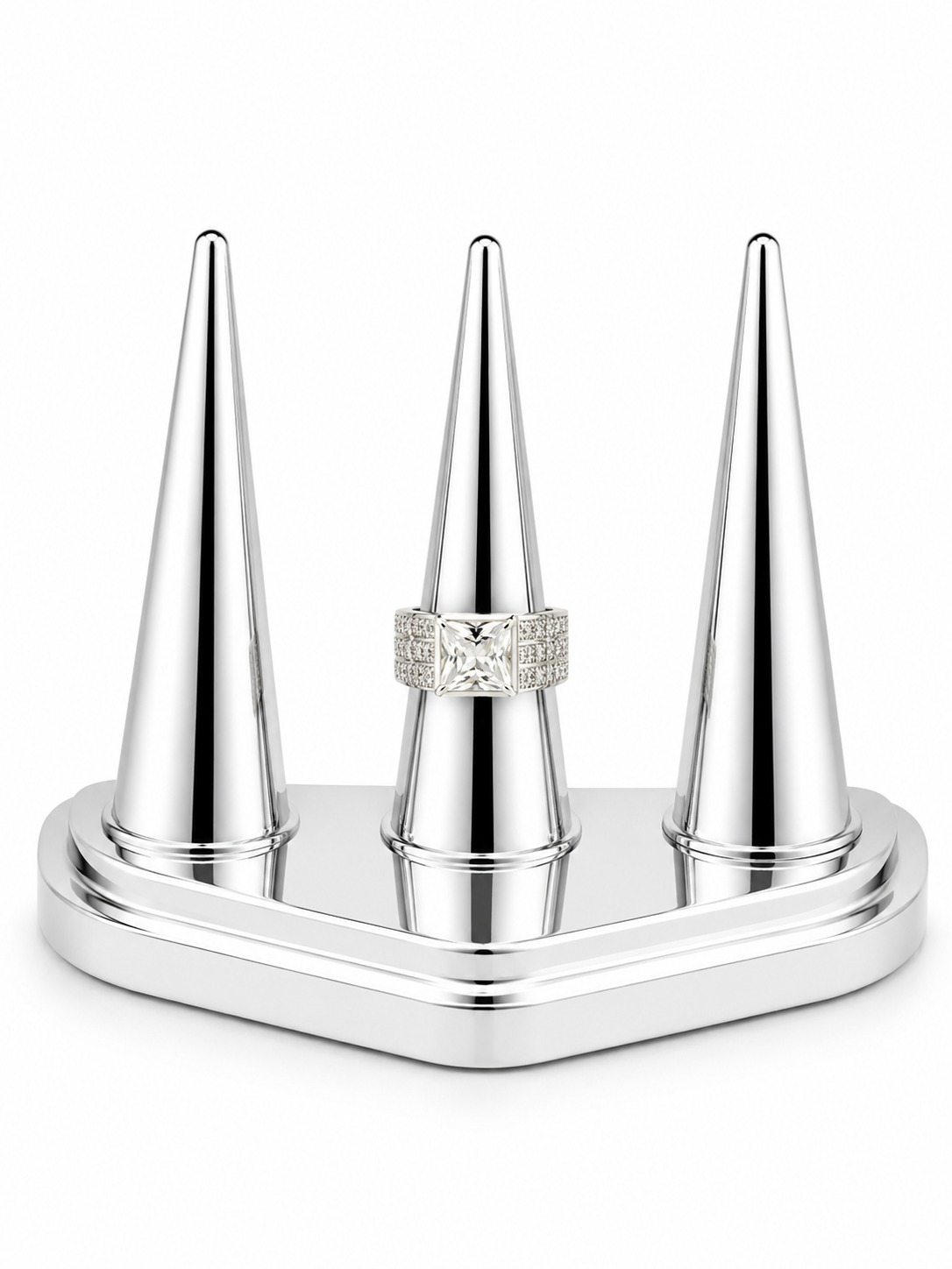 925 silver ring Size 17 5670 Gram 925 Silver Gents Ring