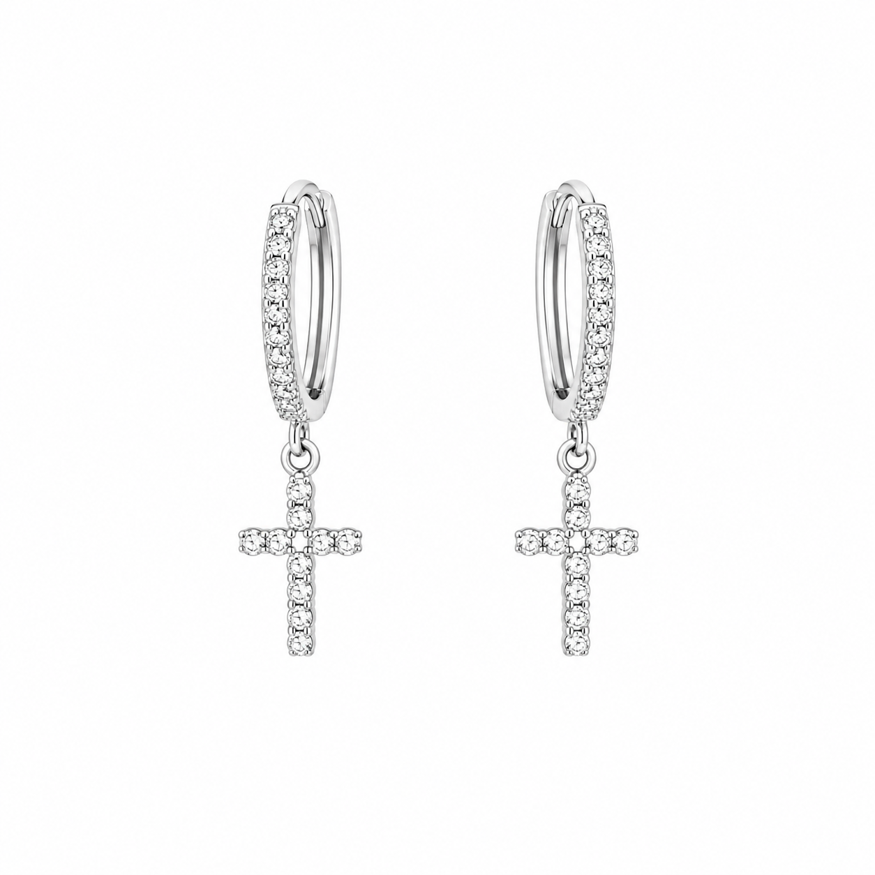 Silver Classic Stud Earrings (2) Silver Classic Stud Earrings
