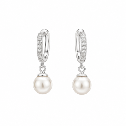 Silver Designer Stud Earrings