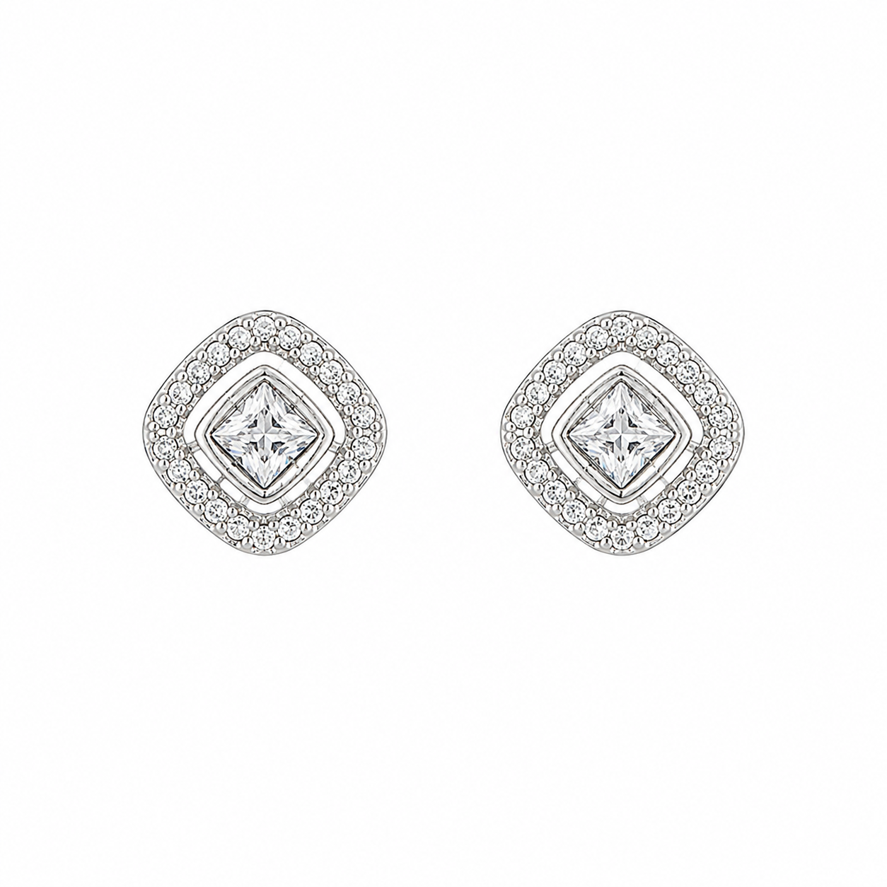 Silver Designer Stud Earrings for Women Silver Designer Stud Earrings for Women