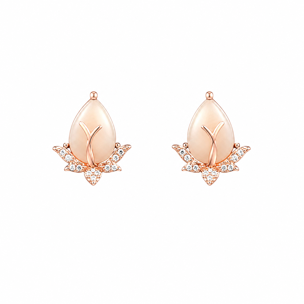 Silver Elegant Stud Earrings Silver Elegant Stud Earrings